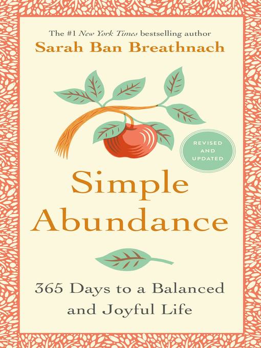 Title details for Simple Abundance by Sarah Ban Breathnach - Wait list